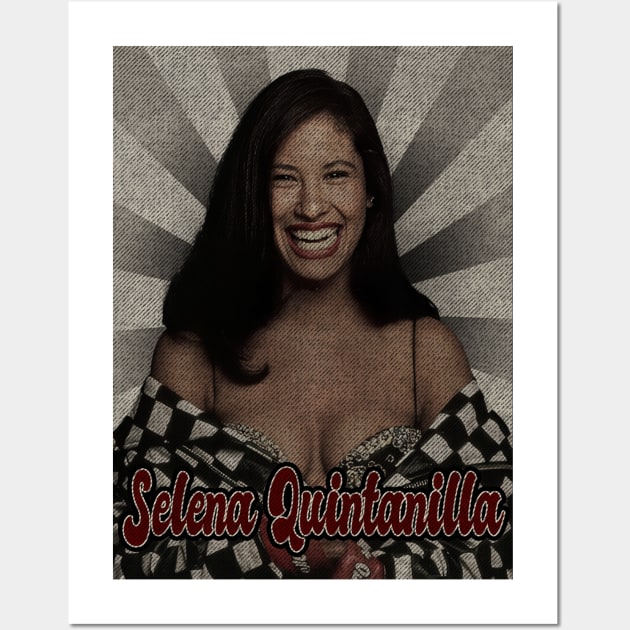 Selena Quintanilla Classic Wall Art by StickMen